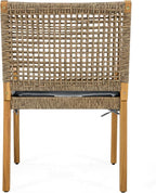 Christopher Knight Home Verle Wooden Patio Dining Set - Image 15