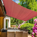KANAGAWA 6'X10' Rust Red Custom Size Sun Shade Sail Rectangle UV Block Canopy by KANAGAWA