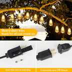 Brightever Outdoor String Lights 150FT, Patio Lights - Image 6