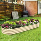 Land Guard 8×2×1ft Galvanized Raised Garden Bed Kit, 108 Gallon Capacity Raised - Image 6