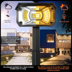 Solar Spot Lights Outdoor Landscape Lights, IP65 Outdoor Waterproof Spotlights - Image 5