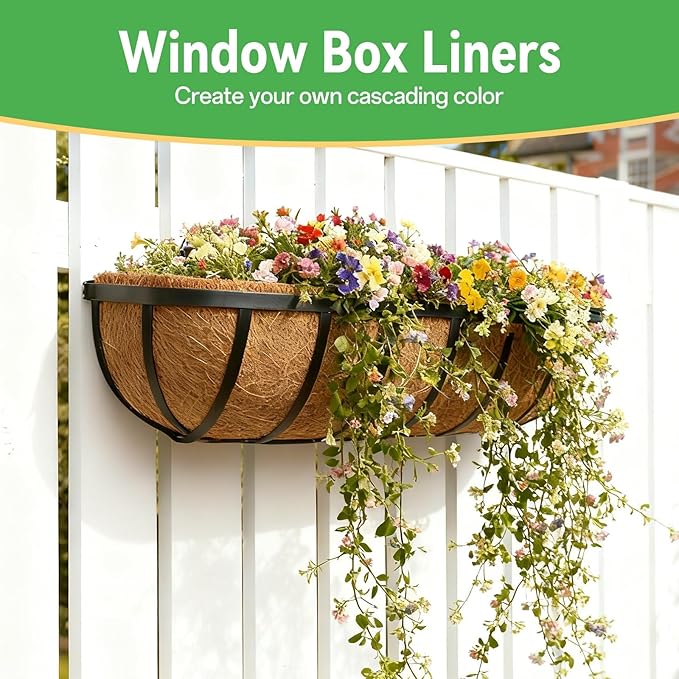 ZeeDix 24 Inch Trough Coconut Liners - Image 8