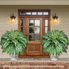 2 Pack Large 88 Leaves Artificial Ferns by FAJUNZH