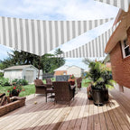 Patio Paradise 28' x 28' x 28' Sun Shade Sail Triangle Canopy Shade Cloth by Patio