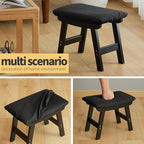 Foot Stool Ottoman Foot Rest Under Desk, Small Stool - Image 7