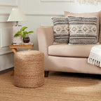 REDEARTH · Cylindrical Pouf Ottoman - Image 8
