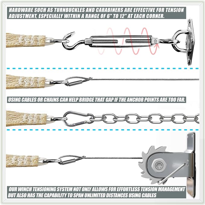 Amgo Custom Size 12' x 24' x 26.8' Red Right Triangle Sun Shade Sail UPF50+ - Image 3