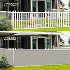 LOVE STORY Balcony Privacy Screen, UV Protection and Weather-Resistant - Image 3
