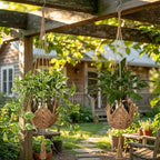 Shappy 1 Pack Jute Crochet Long Plant Hanger - Image 7