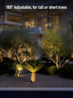 LEONLITE 8-Pack 5CCT Low Voltage LED Landscape Spotlight, Update - Image 4