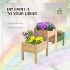 Outsunny Raised Garden Bed - Image 4