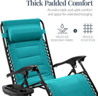 Best Choice Products Oversized Padded Zero Gravity Chair, Folding Outdoor Patio - Image 4