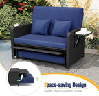 RELAX4LIFE Wicker Patio Outdoor Daybed - Image 8