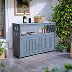 Flamaker Acacia Wood Cabinet - Image 7