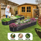 Galvanized Raised Garden Bed Outdoor- Raised Beds - Image 7