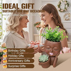 Face Double Plant Pot - Image 5