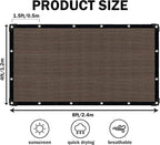Mocha Sun Shade Cloth, Pergola Shade Cover - Image 2