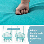 Giantex Hammock Chair Macrame Swing - Image 4