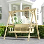 Outsunny 3 Seat Porch Swing - Image 9