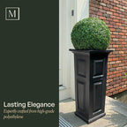 Mayne Nantucket 32-Inch Tall Planter – Self-Watering, Weather-Resistant Planter - Image 3