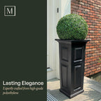 Mayne Nantucket 32-Inch Tall Planter – Self-Watering, Weather-Resistant Planter - Image 3