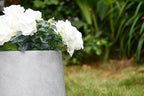 Kante 15.3" Dia Round Concrete Planter, Outdoor Indoor Large Plant Pots - Image 15