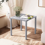 Crestlive Products Aluminum Outdoor Side Table, Pool Lounge Chair Side Table - Image 7