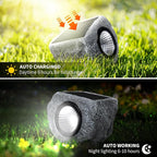 Solar Rock Lights Outdoor 1 Pack, Bright Solar Spotlights Outdoor Waterproof - Image 4