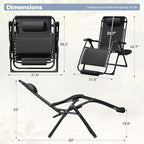 Homall Oversized Zero Gravity Chair, 32In Recliner Lounge Chair - Image 2