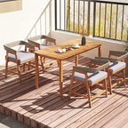 Tangkula 5 Piece Patio Dining Set - Image 2