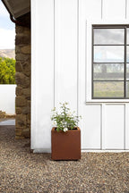 Veradek Corten Steel Series Cube Planter - Image 4
