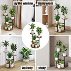 Plant Stand Indoor 4 Tier 5 Potted Multiple Flower Pot Holder - Image 6