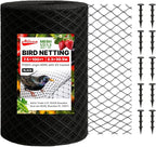 Heavy Duty Bird Netting for Garden Protection & Fruit Trees, 7.5x100 Ft by Aticca