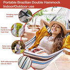 JoyView Brazilian Hammock for Single Preson Portable Hammock - Image 2