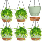 Amyhill 6 Pcs 8 Inch Hanging Planter by Amyhill