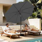 MEWAY 9ft Patio Umbrella Outdoor Table Umbrellas - Image 3