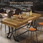 Tribesigns 63" Counter Height Bar Table - Image 3