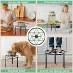 5 Pack Potted Plant Holder for Garden Home 5-Pack Metal Plant Stand Indoor - Image 6