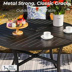 PHI VILLA 5 Pieces Outdoor Dining Set - Image 7