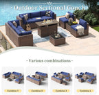 Aoxun 11 Piece Patio Furniture Set - Image 6