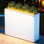 GSK White Metal Planter Box - Image 3