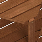 Furinno FG18445 Tioman Hardwood Patio Furniture Corner Shelf in Teak Oil - Image 8
