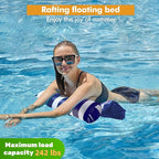 4 Pack Upgrated XL Water Pool Floats, 4-in-1 Multi-Purpose Water Pool Float - Image 3