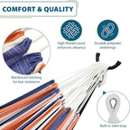 Vivere Double Cotton Hammock - Image 2