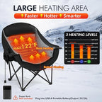 Heated Oversized Camping Chair - Image 4
