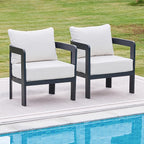 Outdoor Furniture Set, Metal Patio Conversation Set - Image 8
