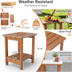 2-Tier Adirondack Side Table 17" - Image 3