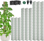 60"/40"/24" Metal Moss Pole, D Shape Sphagnum Moss Pole, Moss Poles by HOLANHING