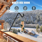 FEED GARDEN 2 Pack 14 Inch Deck Hook, Deck Bird Feeder Hanger, Applicable Deck - Image 6