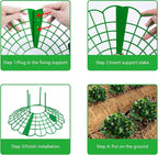 Iceyyyy 10 Pack Strawberry Plant Stand Supports-Strawberry Plant Support Stand - Image 3